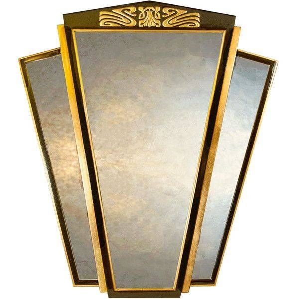 231 Best Art Deco Mirrors Images On Pinterest | Art Deco Mirror With Regard To Large Art Deco Mirrors (Photo 11 of 20)
