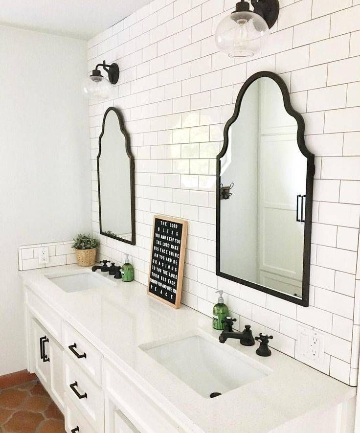 25+ Best Bathroom Mirrors Ideas On Pinterest | Framed Bathroom Intended For Arched Bathroom Mirrors (Photo 13 of 20)
