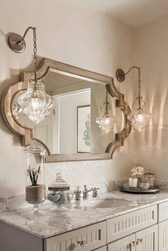 25+ Best Bathroom Mirrors Ideas On Pinterest | Framed Bathroom With Regard To Pretty Mirrors For Walls (View 15 of 30)