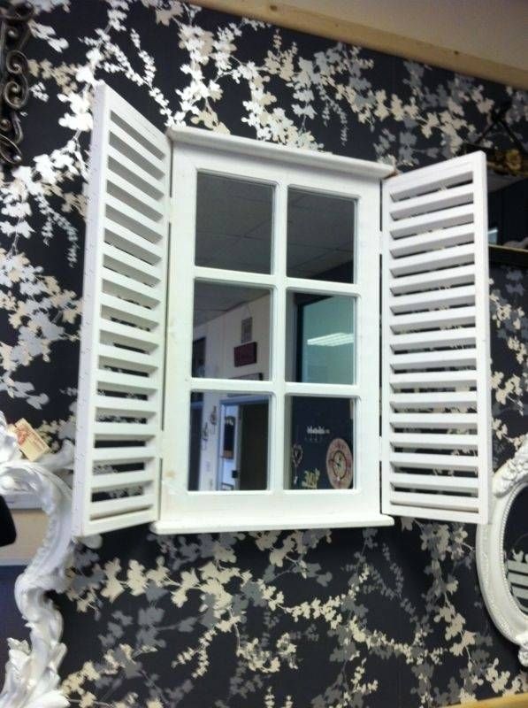 25 Best Mirrors Images On Pinterest | Mirrors, Mirror Mirror And With Regard To Wall Mirrors With Shutters (Photo 12 of 20)