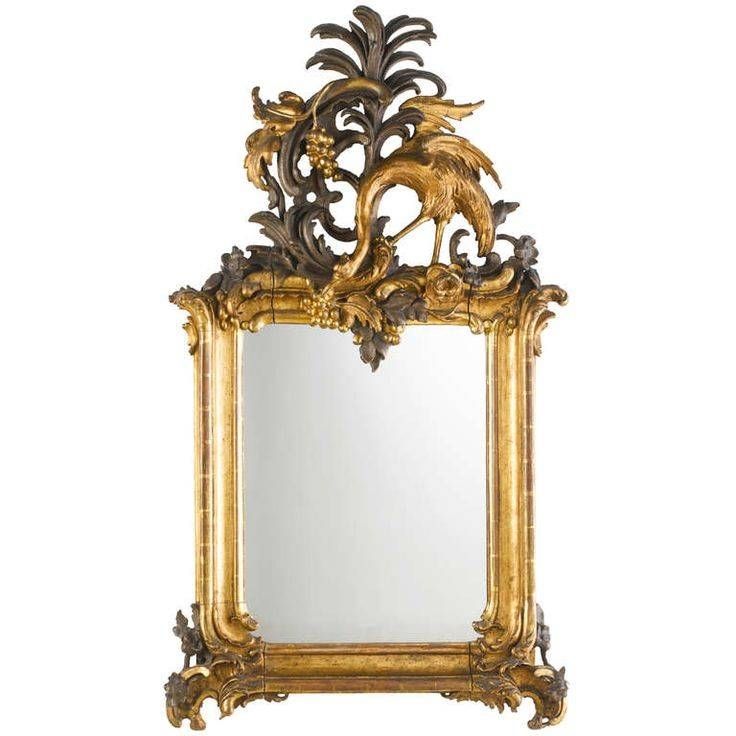 262 Best Mirrors Images On Pinterest | Mirror Mirror, Antique With Regard To Rococo Wall Mirrors (View 15 of 20)