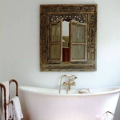 289 Best Bohemian Bathroom Images On Pinterest | Room, Bathroom In Unusual Mirrors For Bathrooms (View 12 of 20)