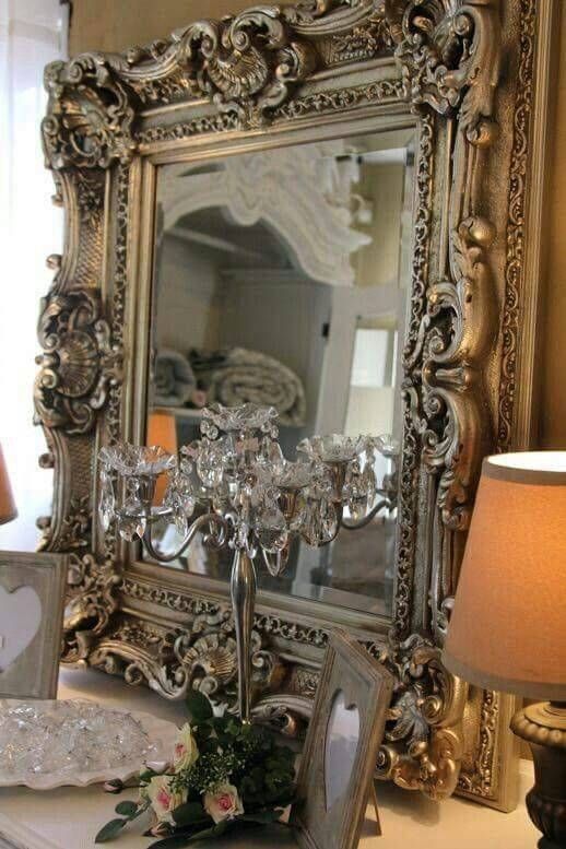 2925 Best Vintage/vintage Look/shabby Chic/brocante/antique Images For Old French Mirrors (View 20 of 20)