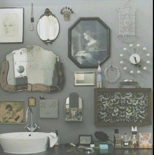 31 Best Boho/funky Bathroom Images On Pinterest | Room, Live And In Funky Mirrors For Bathrooms (View 11 of 20)