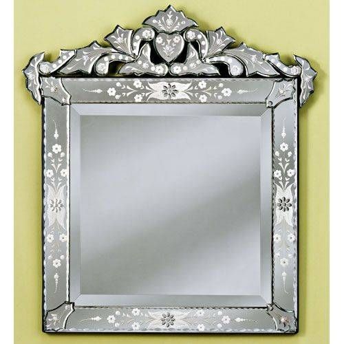 34 Best Mirrors Images On Pinterest | Mirror Mirror, Wall Mirrors For Square Venetian Mirrors (View 9 of 20)
