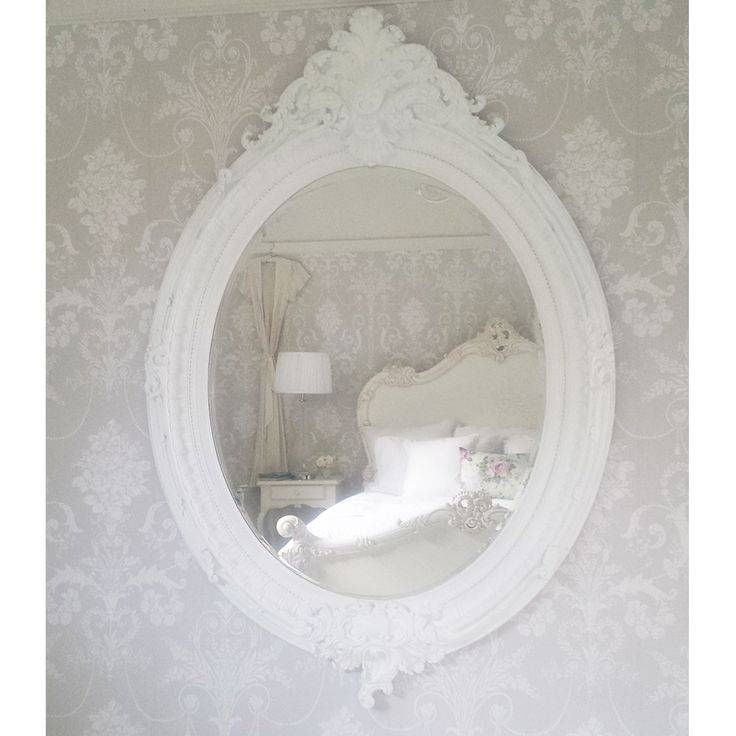 39 Best Mirrors Images On Pinterest | Shabby Chic Mirror, Mirrors Regarding White French Mirrors (View 6 of 20)