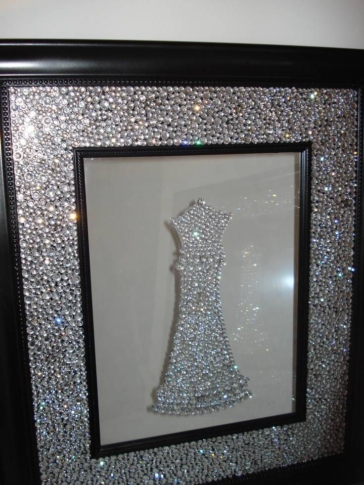 47 Best Mirrors Images On Pinterest | Mirror Mirror, Mirrors And Home Regarding Glitter Frame Mirrors (Photo 6 of 20)