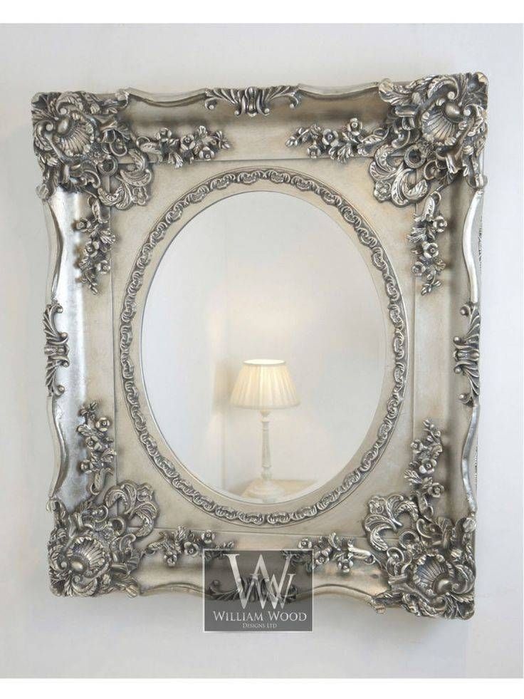 55 Best Mirror Rorrim Images On Pinterest | Mirror Mirror, Mirrors For Oval Silver Mirrors (View 7 of 20)