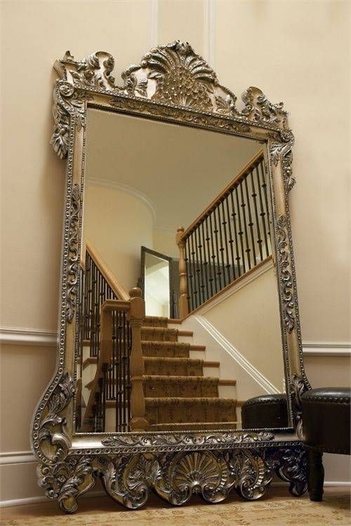 55 Best Mirror Rorrim Images On Pinterest | Mirror Mirror, Mirrors Inside Large Antique Silver Mirrors (View 2 of 20)