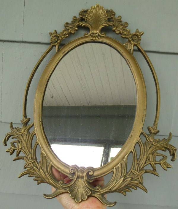 573 Best Mirror Magic! Images On Pinterest | Irons, Antique Throughout Antique Ornate Mirrors (Photo 20 of 20)