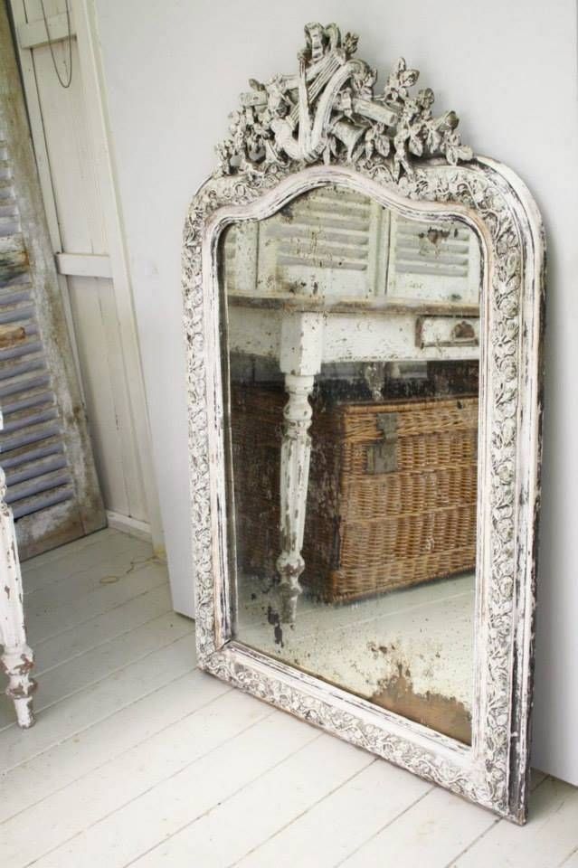 605 Best Espejos Vintage Images On Pinterest | Vintage Mirrors Intended For Vintage French Mirrors (Photo 9 of 30)