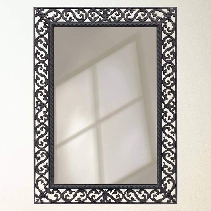 68 Best Framed Mirrors Images On Pinterest | Framed Mirrors With Rod Iron Mirrors (View 8 of 15)