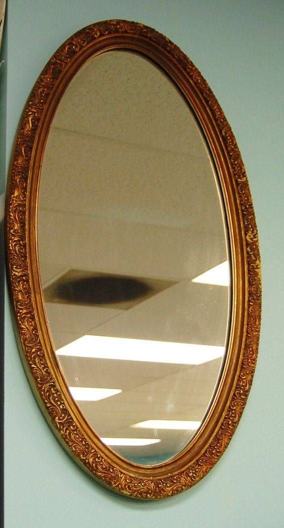 684 Best Vintage Mirrors Images On Pinterest | Vintage Mirrors Intended For Long Gold Mirrors (Photo 12 of 20)