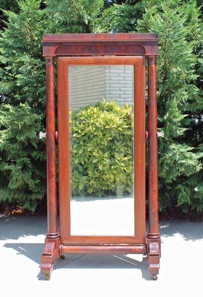 70 Best Classic American Empire Furniture Images On Pinterest Intended For Full Length Antique Dressing Mirrors (View 28 of 30)