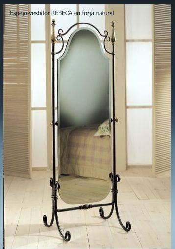 75 Best Espejos Images On Pinterest | Wrought Iron, Irons And Mirrors Pertaining To Wrought Iron Standing Mirrors (View 10 of 20)