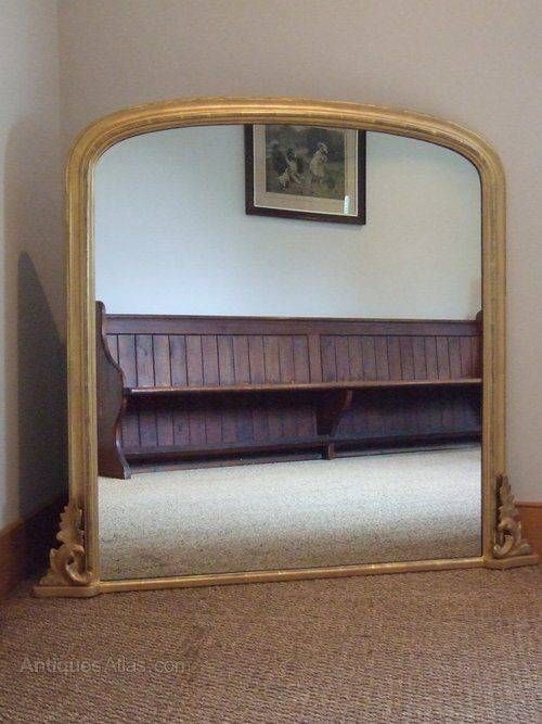 76 Best Overmantle Mirror Images On Pinterest | Overmantle Mirror With Vintage Overmantle Mirrors (View 15 of 20)
