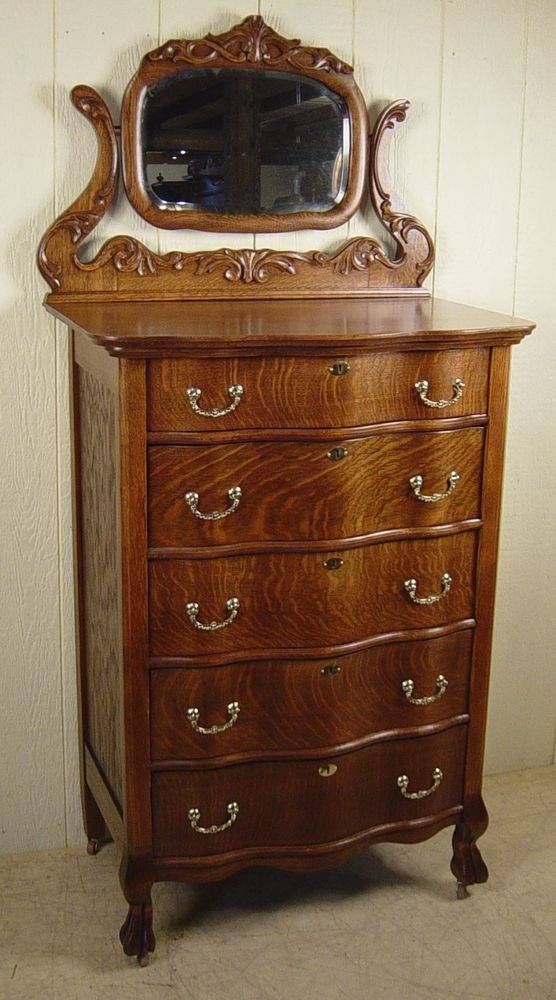 765 Best Antique Furniture Images On Pinterest | Antique Furniture Within Antique Oak Mirrors (Photo 17 of 20)