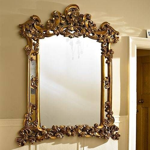 77 Best My Fav Gold Ornate Mirrors Images On Pinterest | Mirror For Ornate Wall Mirrors (Photo 12 of 20)