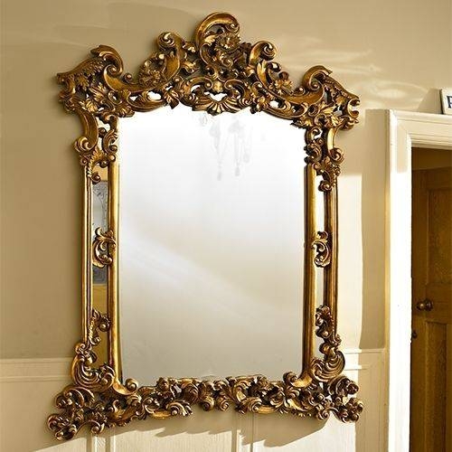 30 Inspirations Large Ornate Gold Mirrors