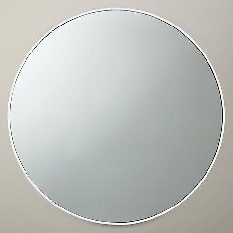 81 Best Mirror Images On Pinterest | Bathroom Ideas, Round Mirrors With Regard To White Metal Mirrors (Photo 1 of 20)