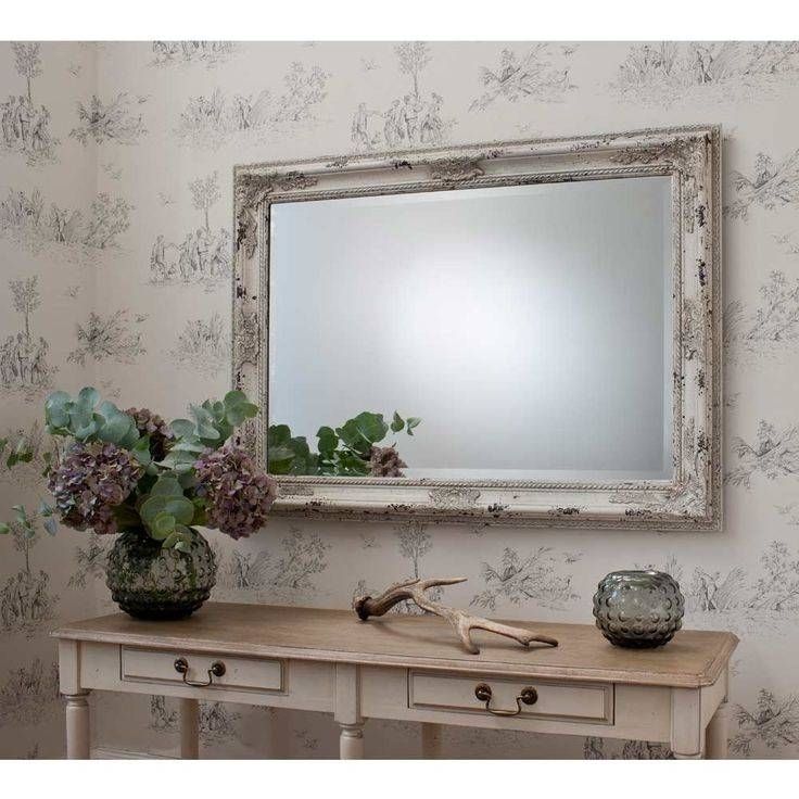 813 Best Decorative Accessories Images On Pinterest | Decorative Pertaining To Shabby Chic Cream Mirrors (View 20 of 20)