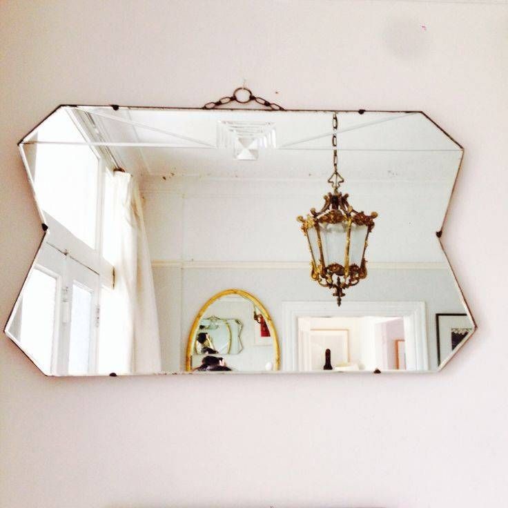 85 Best Frameless Mirrors Images On Pinterest | Mirror Mirror Regarding Art Deco Frameless Mirrors (View 11 of 20)
