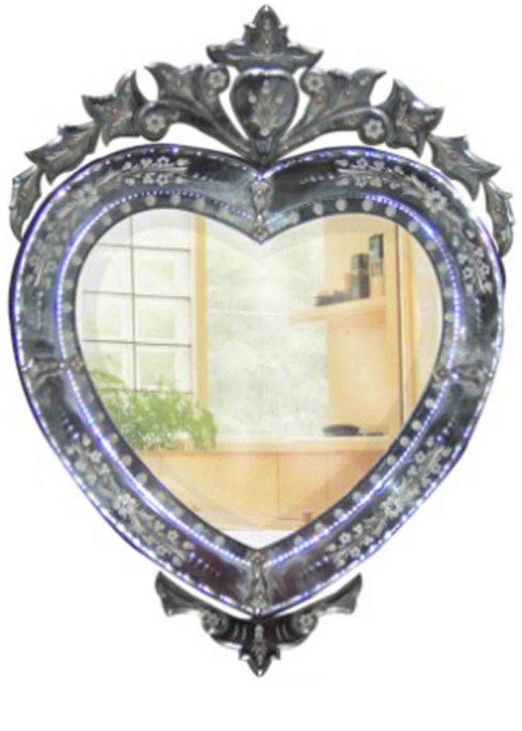 89 Best Heart Mirror Images On Pinterest | About Heart, Mirror With Regard To Heart Venetian Mirrors (View 7 of 20)