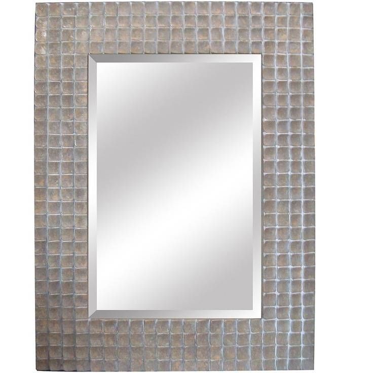 9 Best Framed Bathroom Mirrors Images On Pinterest | Framed Intended For Silver Rectangular Bathroom Mirrors (Photo 8 of 20)
