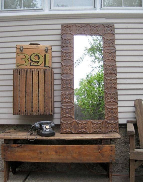 90 Best Mirrors Images On Pinterest | Architectural Salvage With Regard To Pressed Tin Mirrors (View 17 of 20)
