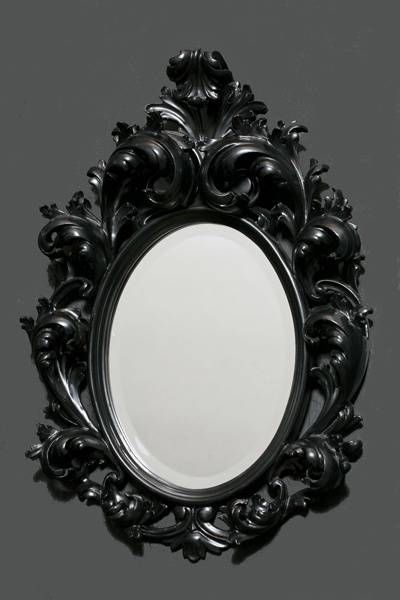 92 Best Victorian Stuffy Images On Pinterest | Rococo, For The Inside Black Rococo Mirrors (View 11 of 30)