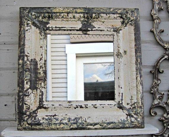 94 Best Mirrors Images On Pinterest | Architectural Salvage With Regard To Pressed Tin Mirrors (View 11 of 20)