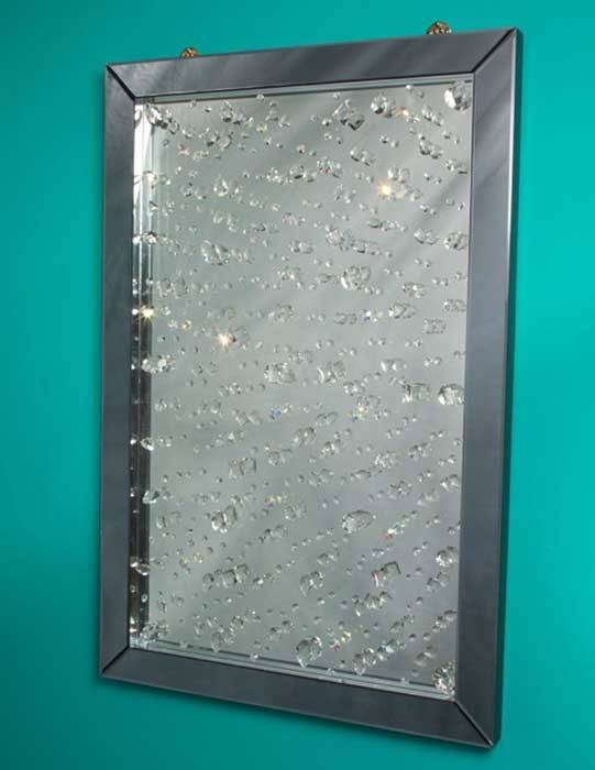 Accent Mirrors Intended For Wall Mirrors With Crystals (Photo 1 of 20)