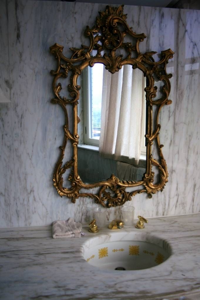 All Abandoned – You'll Never Believe – Ornate Bathroom Mirror And Sink Throughout Ornate Bathroom Mirrors (Photo 17 of 20)