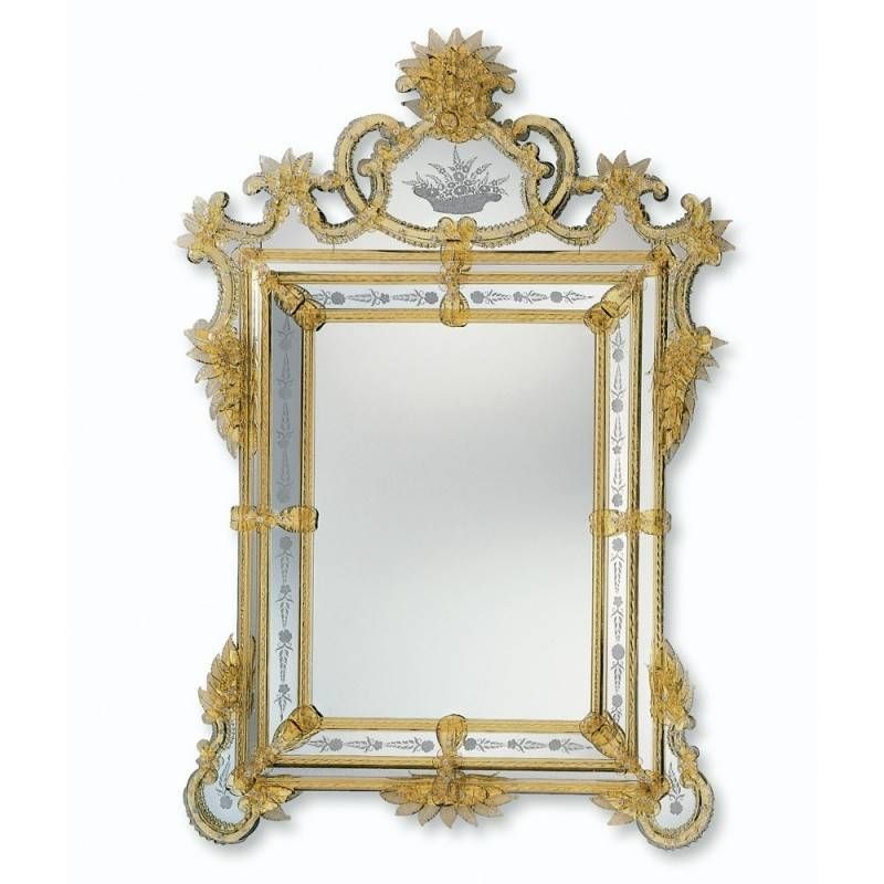 Amber "zelinda" Venetian Mirror – Venetian Mirrors Intended For Venetian Mirrors (Photo 16 of 20)