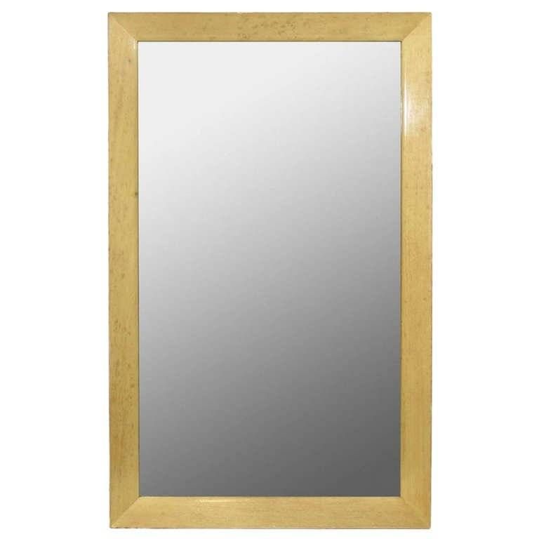 An Oak Framed Wall Mirror Paul Frankl For Johnson For Sale At 1stdibs With Oak Framed Wall Mirrors (Photo 9 of 20)