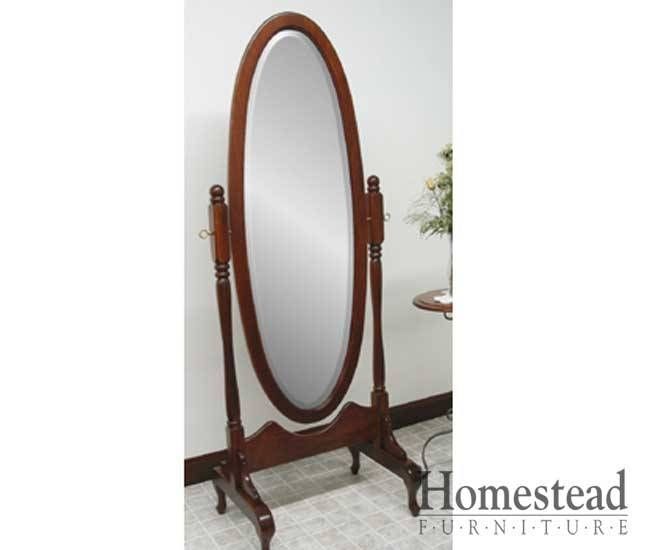 Antique Cheval Mirror Throughout Free Standing Antique Mirrors (Photo 1 of 30)