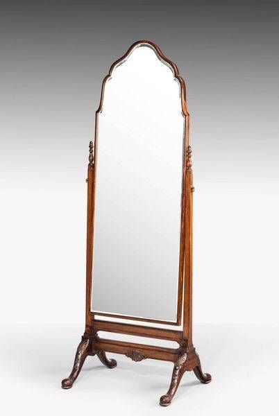 Antique Cheval Mirrors – The Uk's Premier Antiques Portal – Online Inside Cheval Mirrors (Photo 12 of 20)
