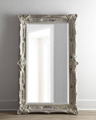 Antique French' Floor Mirror – Neiman Marcus Throughout Antique French Floor Mirrors (View 2 of 20)