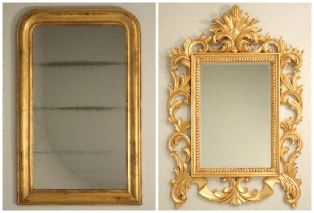 Antique French Gilded Mirror: How To Spot A Reproduction – Old For Reproduction Mirrors (View 10 of 20)