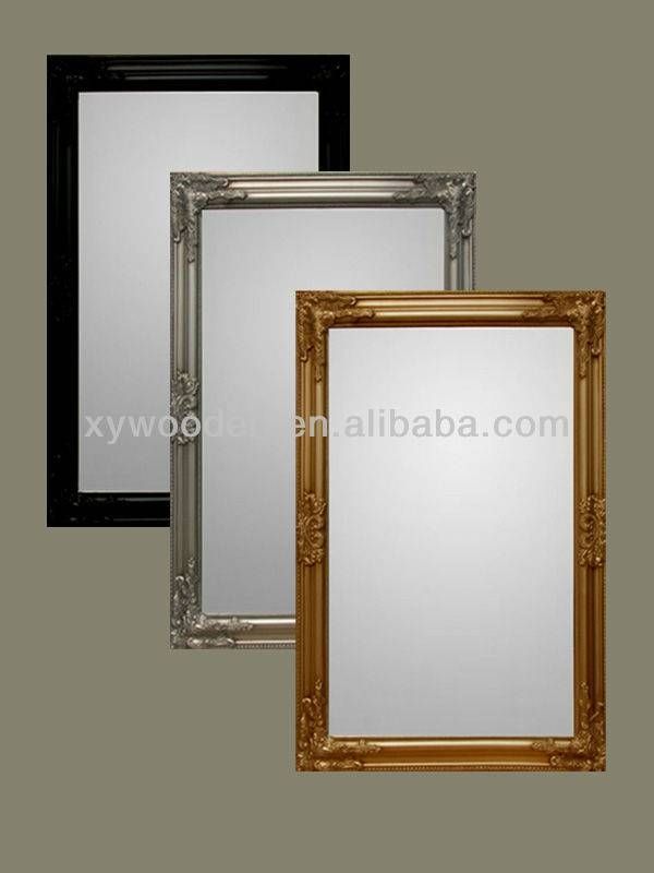 Antique Hair Salon Mirror Wooden/classic Wood Standing Dressing In Standing Dressing Mirrors (Photo 3 of 30)