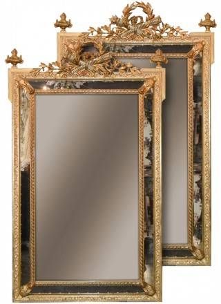 Antique Mirrors, French Mirrors And Antique Giltwood Mirror With Regard To Antique Mirrors (Photo 10 of 20)