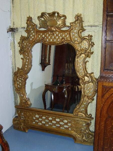 Antique Mirrors Uk  Antique Gilt Mirrors – Antique French Mirrors In Large Rococo Mirrors (View 14 of 30)