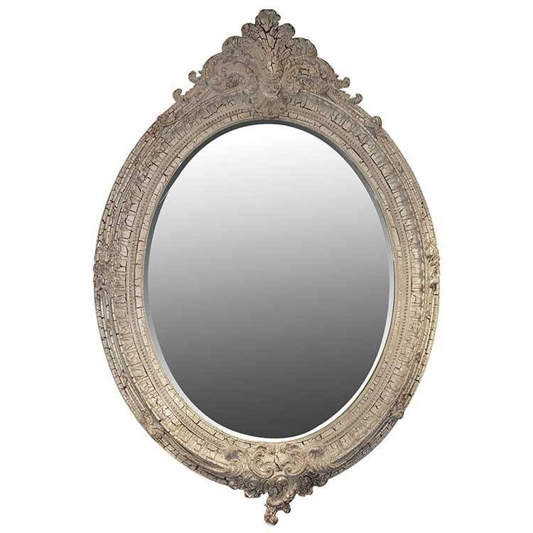 Antique Oval Mirror Frames – Best Frames 2017 In Oval French Mirrors (Photo 13 of 30)