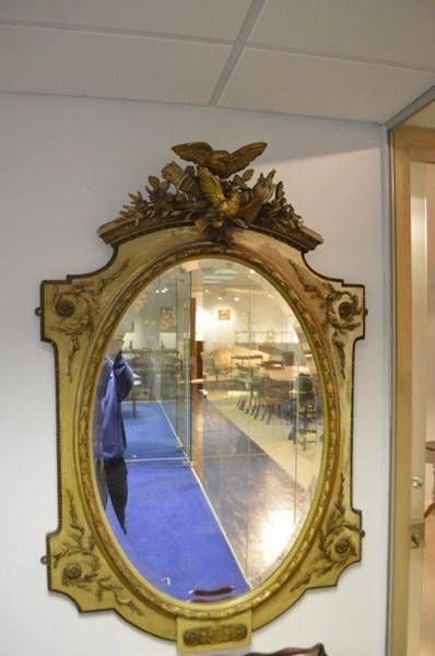 Antique Oval Mirrors – The Uk's Premier Antiques Portal – Online Throughout Oval French Mirrors (View 30 of 30)