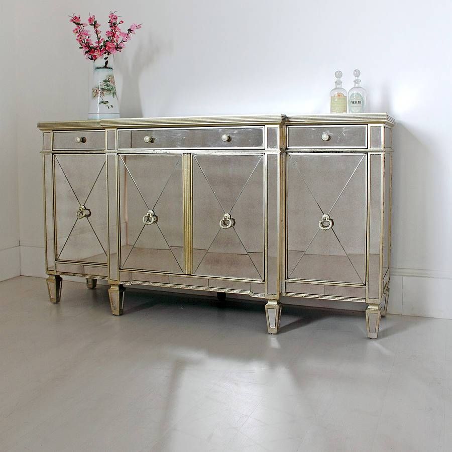 Antique Sideboard With Mirror Furniture — New Decoration : Antique In Mirrored Sideboard Furniture (View 12 of 20)