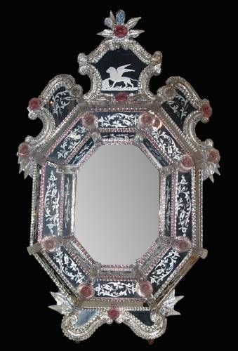 Antique Venetian Mirror – Latique Antiques Within Venetian Antique Mirrors (Photo 10 of 20)