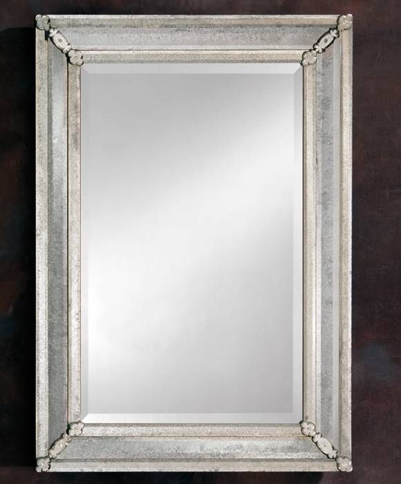 Antique Venetian Mirror Regarding Antique Venetian Glass Mirrors (Photo 3 of 20)