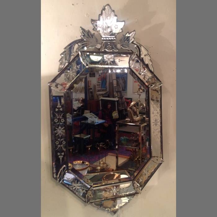 Antique Venetian Mirror – Travers Antiques Pertaining To Antique Venetian Mirrors (Photo 8 of 20)