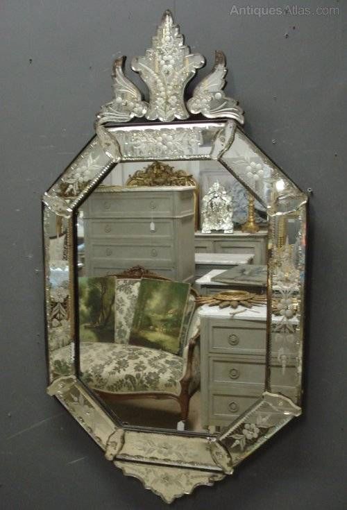 Antiques Atlas – Antique Venetian Mirror In Antique Venetian Mirrors (Photo 12 of 20)