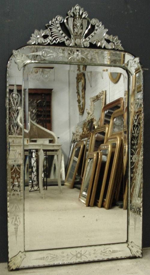 Antiques Atlas – Antique Venetian Mirror Inside Antique Venetian Mirrors (Photo 1 of 20)